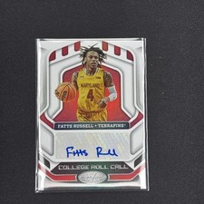 2022-23 Panini Chronicles - Certified College Roll Call Autographs Fatts Russell