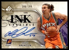 2009-10 SP Signature Edition INKredible Louis Amundson Auto 106/199 Phoenix Suns