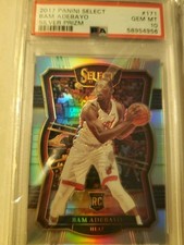 2017 Panini Select #171 Bam Adebayo Silver Prizm Premier Level PSA 10 RC Rookie!