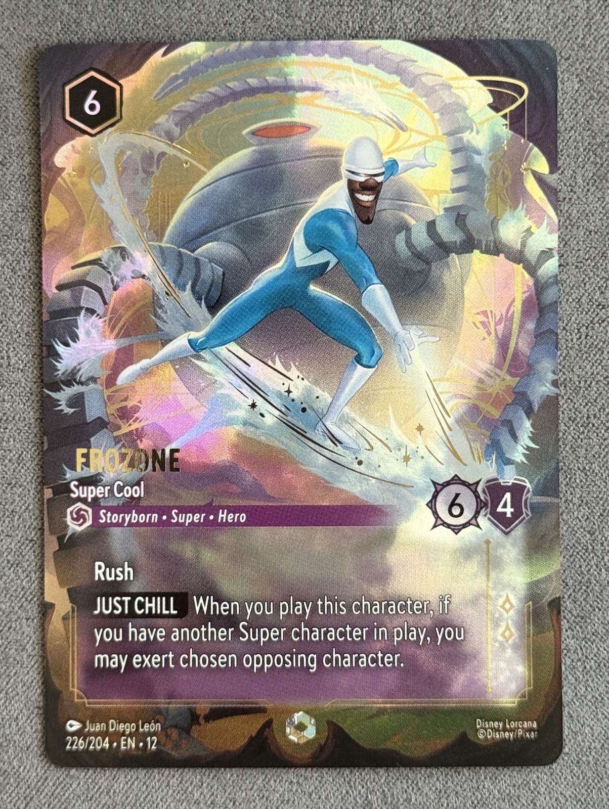 Frozone - Super Cool (Enchanted) 226/204 Wilds Unknown Holo