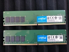 Crucial DDR4 2666 MHz DIMM 16GB (2x8GB) CT8G4DFRA266