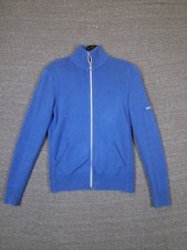Ralph Lauren Golf Womens Jacket S Blue Full Zip Small Pony Mock Neck Black Rock