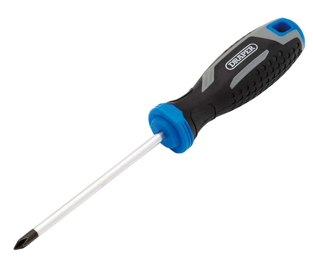 Draper 13360 Phillips Soft Grip Screwdriver PH1 x 100mm - Image 4