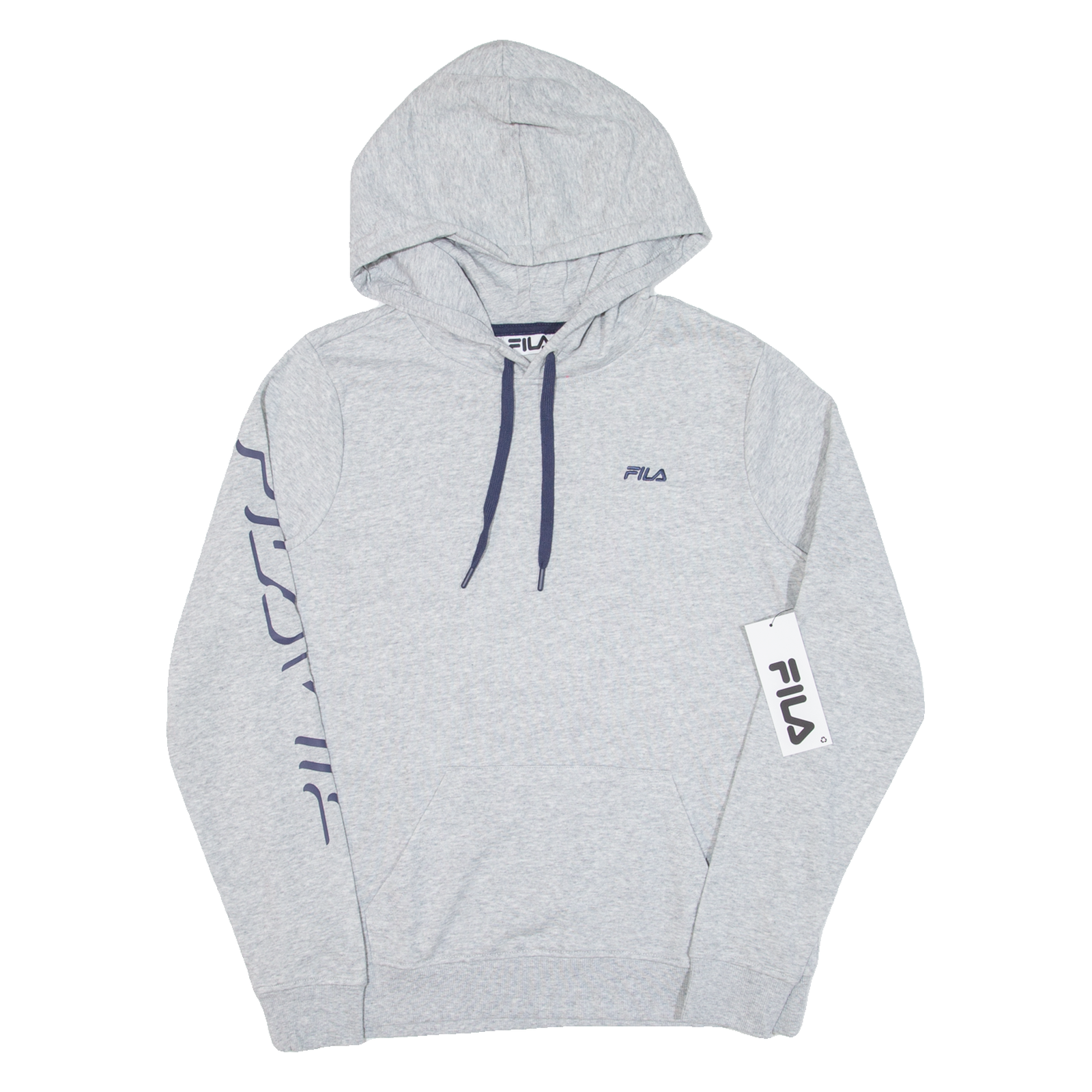 Felpa con cappuccio FILA donna grigia UK 12