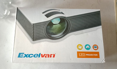 LED PROJECTOR - Excelvan 5MP LED Desktop Beamer 800x480