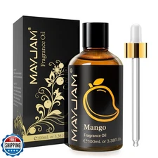 MAYJAM 100ML/3.38FL.OZ Mango Fragrance Oils with Glass Dropper, Essential Oil