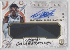 2022-23 Topps Inception OTE Overtime Elite 36/99 Nathan Missia-Dio Auto 03rx