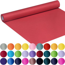 17.8" X 760" (63') Red Kraft Craft Paper Roll for Gift Wrapping Bulletin Board B