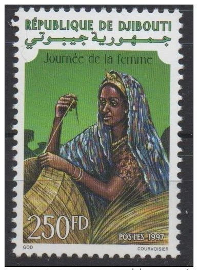 Djibouti 1997 Mi. 637 ** neuf MNH Journée de la femme Woman's Day RARE ! - Photo 1/1