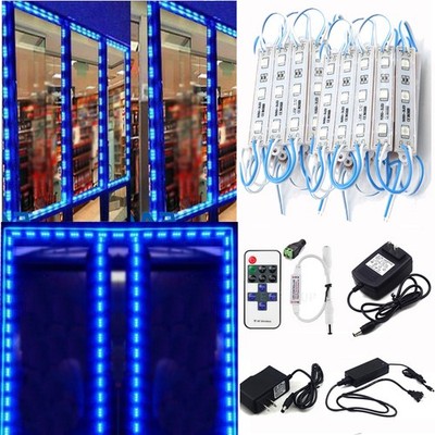 US 5050 SMD 3 LED Module Lights STORE FRONT WINDOW Sign Lamp Superbright Light