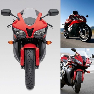 Pair Motorcycle Headlight Assembly LeftRight Housing Lens Fit For CBR SET