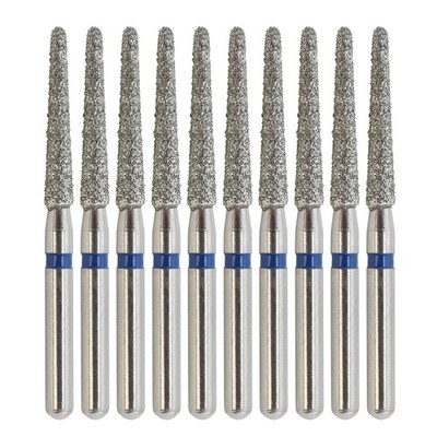 Multi-Use Dental Diamonds Round End Taper FG Bur 850/016M Medium Grit High Speed