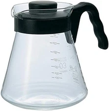 glass coffee server 1000ml heat resistant