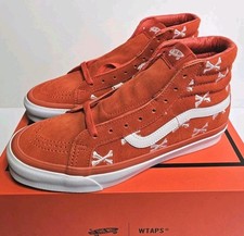 Vans x WTAPS OG Sk8-Hi LX Bones - arancione / bianco - UK 9 / US 10 / EUR 43. Epoca 