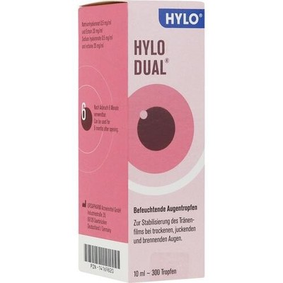 HYLO DUAL Augentropfen 10 ml PZN 14169820