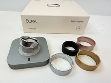 Oura Ring Gen 4 Size 9 Silver - FAST SHIPPING