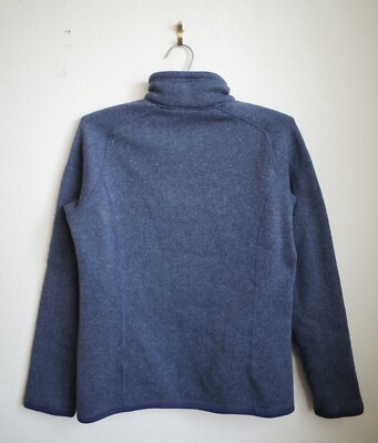 Patagonia ネイビー ジャケット 美品 Patagonia W's Better Sweater 1/4 Zip Classic Navy Size Small
