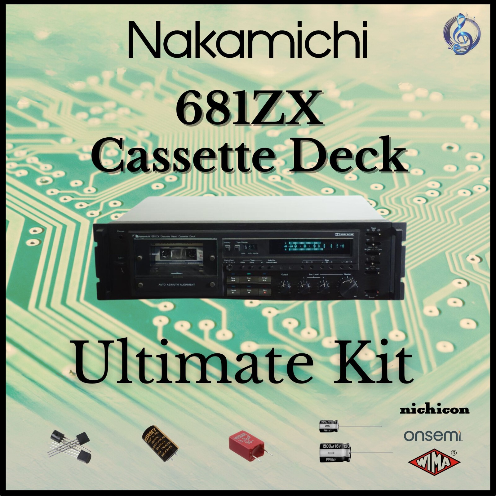 Nakamichi 681ZX vintage audio equipment - eBay listing photo 4