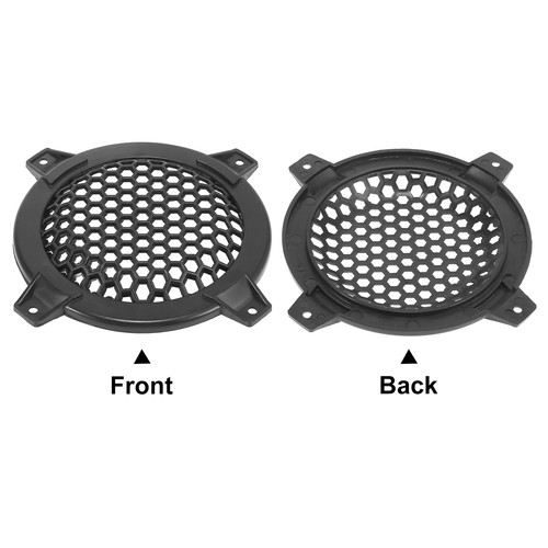 Universal Pack (2) 5.5 Inch Speaker Grills Cover Mesh Guard Protective Case - Picture 5 of 6