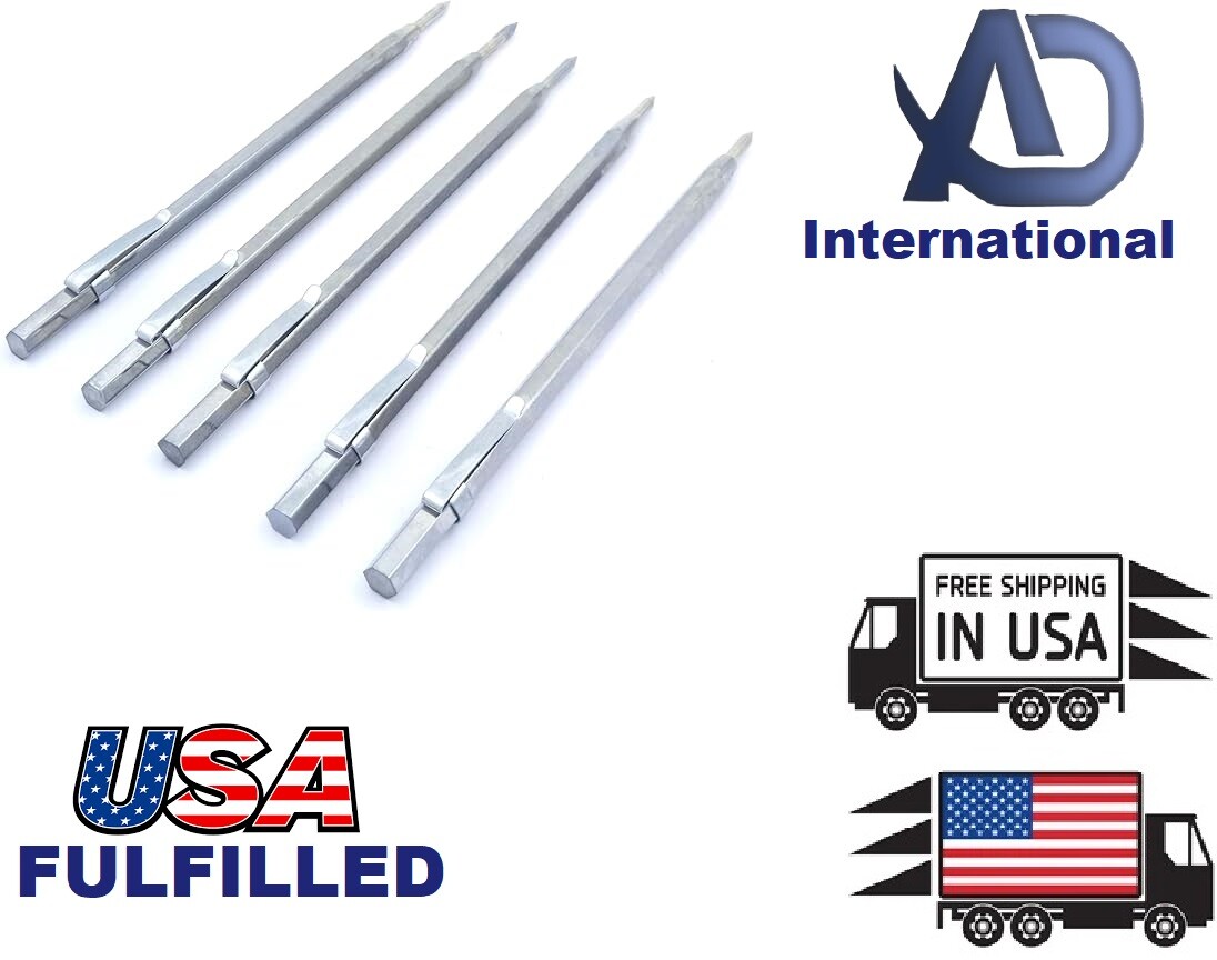Carbide Scriber Machinist's Engraving Pen Workshop Hand Tools Silver-USA FULFILL