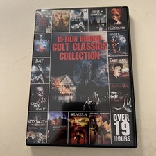 15-Film Horror Cult Classics Collection (DVD, 2012, 3-Disc Set)