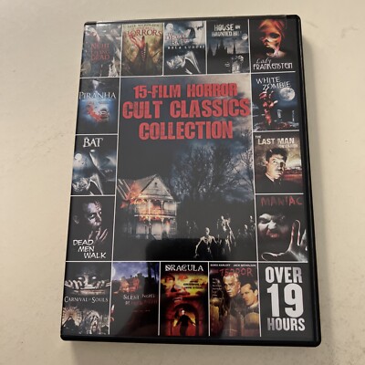 洋画・外国映画 Complete Collection 15DiscDeluxe Edition 15-Film Horror Cult Classics Collection (DVD, 2012, 3-Disc Set