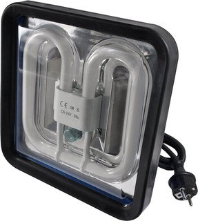 Lampada da Lavoro SW Acciaio Risparmio Energetico 38 Watt
