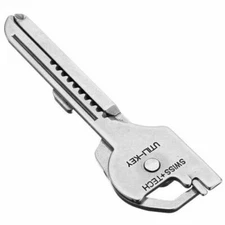 6 In 1 Utili-Key Multi Tool Keyring Knife Screwdriver Outdoor Camping Survival