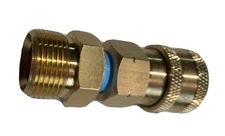 Pressure Washer M22 x 15 mm Male  x 1/4" Coupler Sun Joe, AR Blue Clean Hose