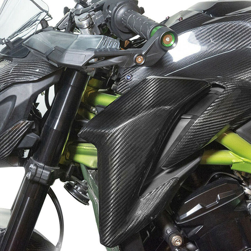 Carbon Look Gas Tank Side Cover Panel Fits Kawasaki Z 900 2017