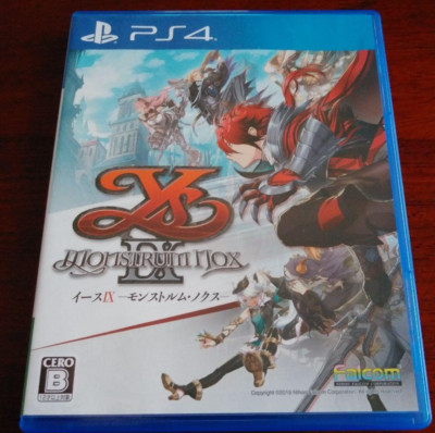 PS4 Ys9 Monstrum Nox  From Japan (Used)(Good condition)