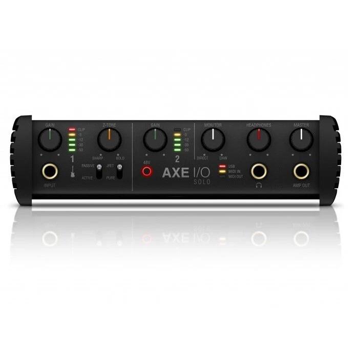 IK Multimedia AXE I/O SOLO Premium 2x3 USB Guitar Audio/MIDI Interface - Image 3 of 4