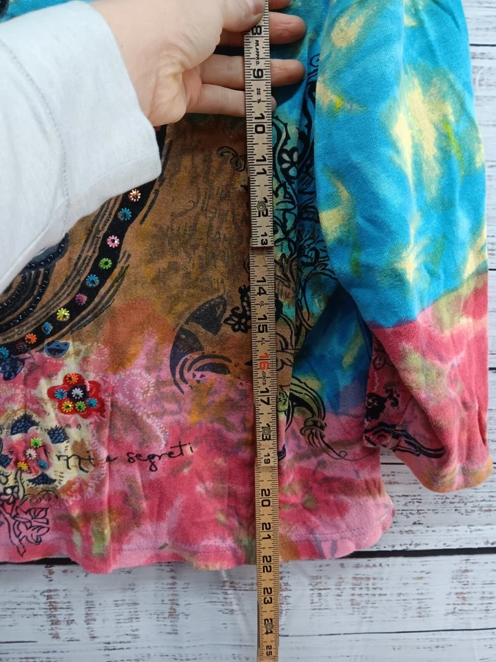 Blusa Top Jane Ashley Para Mujer Talla 1X Tejida Manga 3/4 Perejil  Foto 4 de 4