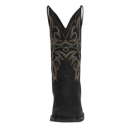 SheSole Womens Wide Calf Cowboy Boots Square Toe Pull On Western Boots for Bride - Picture 24 of 43
