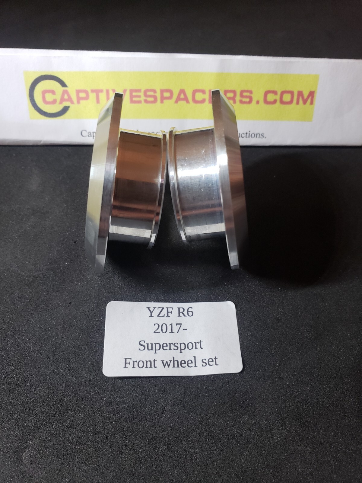 Yamaha YZF R6 2017 2023 Supersport Superstock captive wheel Spacers. eBay