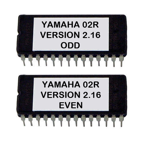 Yamaha 02R - Version 2.16 Firmware OS Upgrade Update EPROM Yamaha 02R - Version 2.16 Firmware OS Upgrade Update EPROM