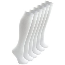 KNEE HIGH SOCKS GIRLS UNIFORM SCHOOL KIDS KNEE LENGTH SOCKS  2 & 4 Pair PACKS