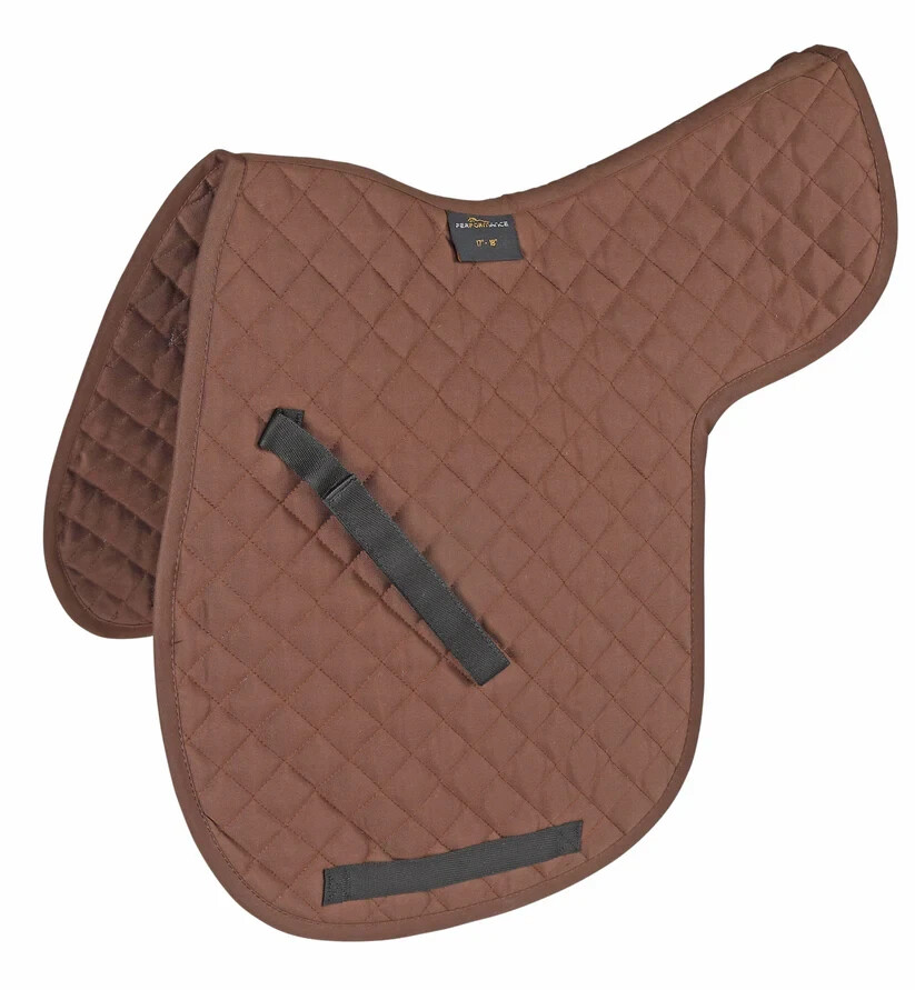 Shires ARMA Lite Numnah 15"" - 16.5"" - Brown Horse Riding Saddle Pad