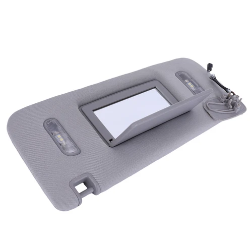 Gray Left Driver Side Sun Visor W/ Light Fits Chevrolet Suburban Tahoe 15-19 NEW - Foto 11 di 20