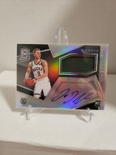 2018-19 Spectra Donte DiVincenzo ROOKIE-AUTO-JERSEY 179/299 Warriors Invest