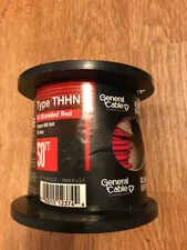 50 FT 12 ROMEX  SRANDED RED WIRE 