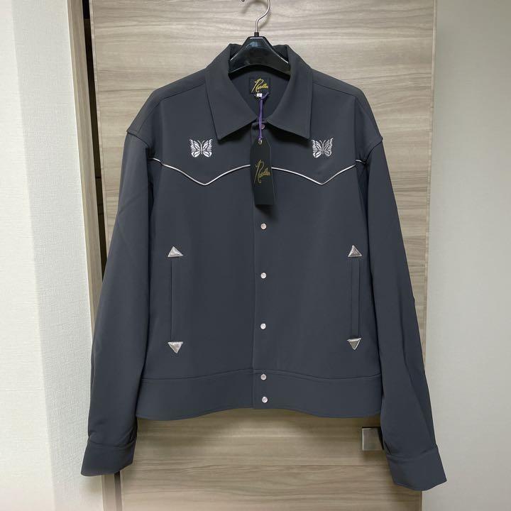 NEEDLES Cowboy Casual Jacket Coat Gray Charcoal Size-M New NEEDLES Cowboy Casual Jacket Coat Gray Charcoal Size-M New