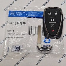 2021-2023 Chevrolet Keyless Remote Entry Key Fob Transmitter 13547830 Oem Gm