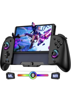 Full Size Handheld Switch Controller Gamepad for Nintendo Switch&OLED Joy-con NS