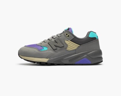 New Balance 580 MT580VA2 Sneaker Schuhe 42.5 42 US 9 8.5 Grau Lila Turnschuhe