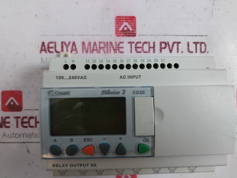 Crouzet CD20 Millenium 3 Essential Logic Module 100–240VAC 10.7VA 88 970 053 - Image 3 of 4