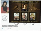 2020 Italy Republic Sheet 500th Death of Raphael Sanzio Envelope FDC Urbino