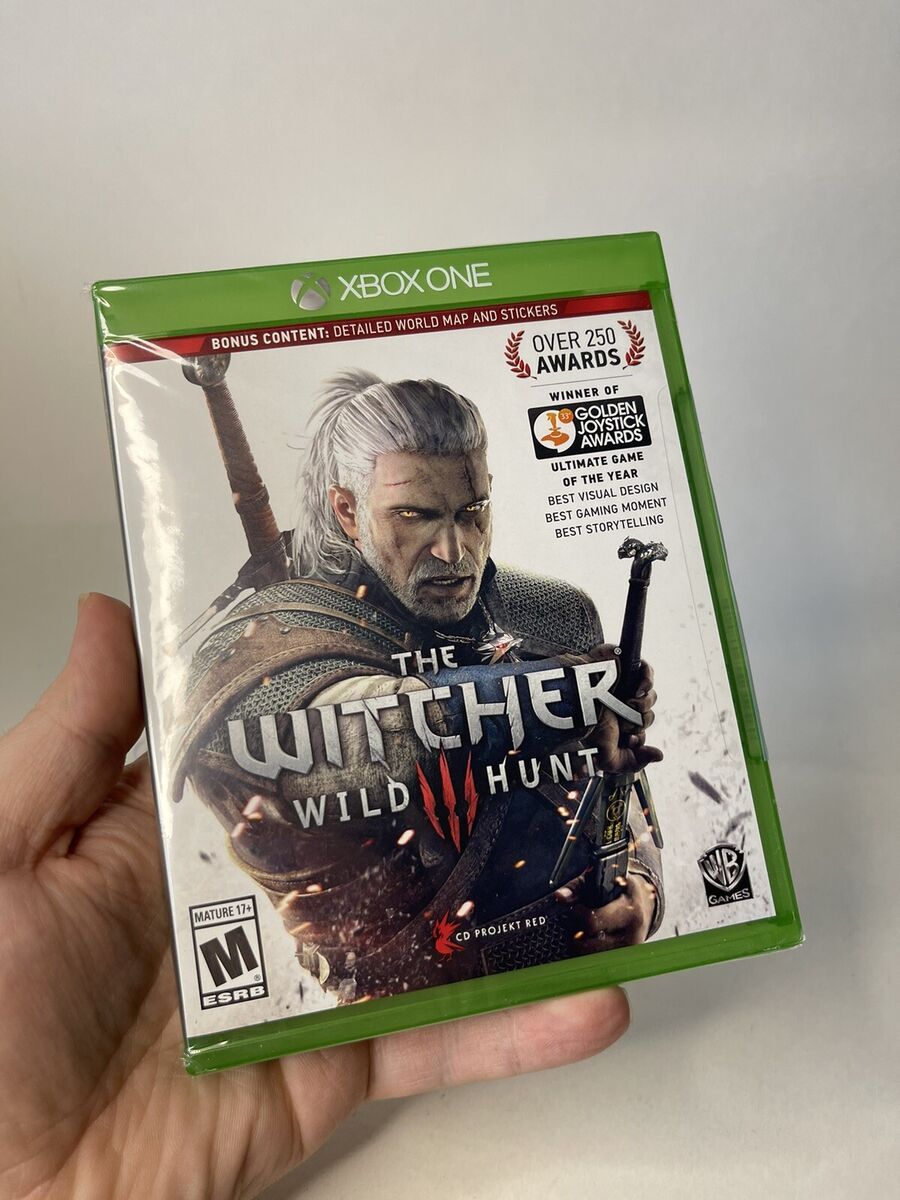 NEW SEALED The Witcher 3: Wild Hunt Xbox One Game 4K HD story RPG fantasy  world