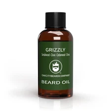 Oak City Beard Co. (Grizzly) Beard Oil - 2oz - Sandalwood Clove Cedarwood Citrus