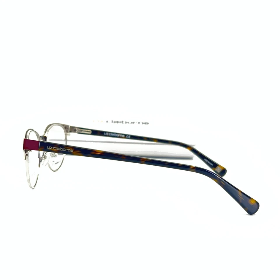 Anteojos Liz Claiborne L457 LHF monturas de borde de cuerno de tortuga rojo 47[]17 135 mm Foto 3 de 4